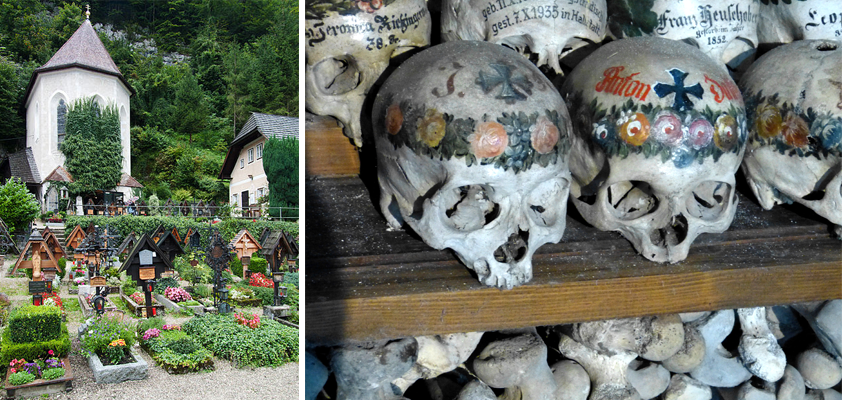 Hallstattský hřbitov a kostnice